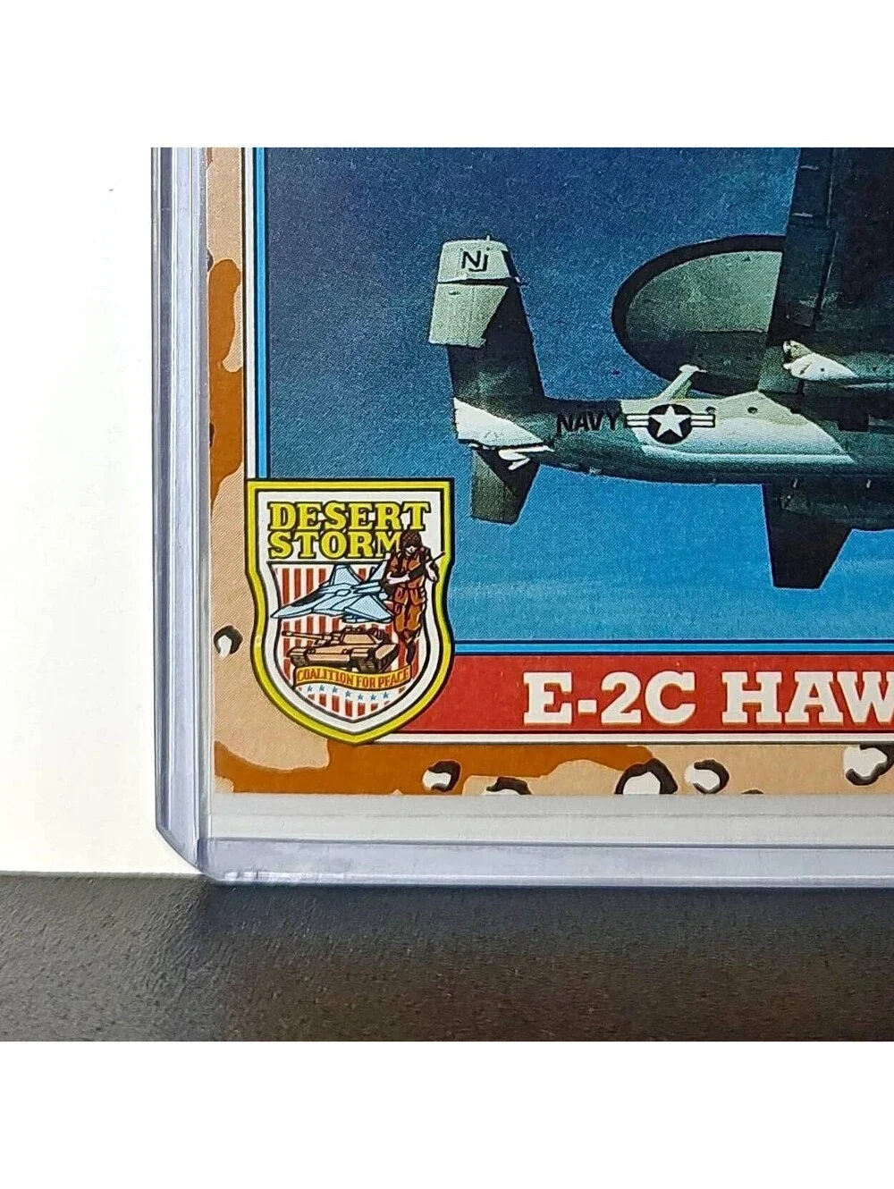 E-2C Hawkeye 1991 Topps Desert Storm #172 Card